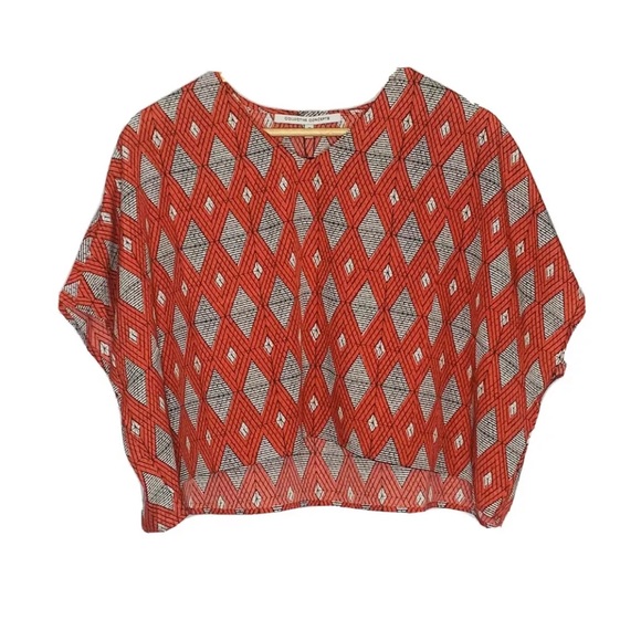 Collective Concepts Stitch Fix | Crop Top Red - Picture 2 of 9